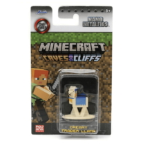 Minecraft Creamy Trader Llama fém játékfigura 3,5 cm