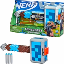 NERF Minecraft Stormlander szivacslövő kalapács 3 db lövedékkel
