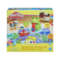 Play-Doh Frog'n Colours békás gyurma készlet kiegészítőkkel 113 g-os