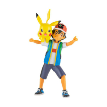Pokémon Ash és Pikachu játékfigura szett