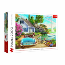 Puzzle Különleges nyaralóhely 2000 db-os Trefl