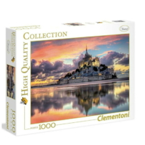 Puzzle Mont-Saint-Michel 1000 db-os Clementoni (39367)