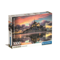 Puzzle Mont Saint-Michel 1000 db-os Clementoni (39769)