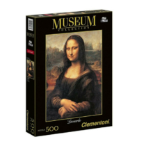 Puzzle Museum Collection Leonardo Da Vinci Mona Lisa 500 db-os Clementoni (30363)