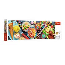 Puzzle Panoráma Édességek 1000 db-os Trefl