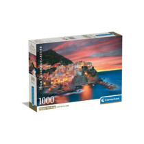 Puzzle poszterrel Cinque Terre Manarola 1000 db-os Clementoni (39913)