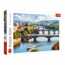 Puzzle Prága Csehország 500 db-os Trefl