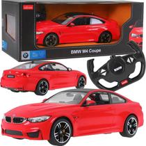 Rastars BMW M4 Coupe távirányítós autó piros 32 cm
