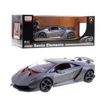 Rastars Lamborghini Sesto Elemento távirányítós autó szürke 23 cm