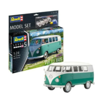 Revell VW T1 Bus 1:24 makett autó készlet festékkel és kiegészítőkkel (07675)