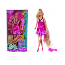 Steffi Love Ultra Hair 29 cm baba pink kiegészítőkkel