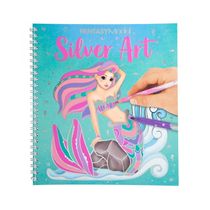 Top model Fantasy Silver Art színező füzet