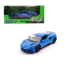 Welly fém modell autó Lotus Emira kék 1:24