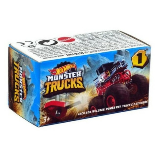 Fém kisautó Monster Truck mini meglepetés Hot Wheels