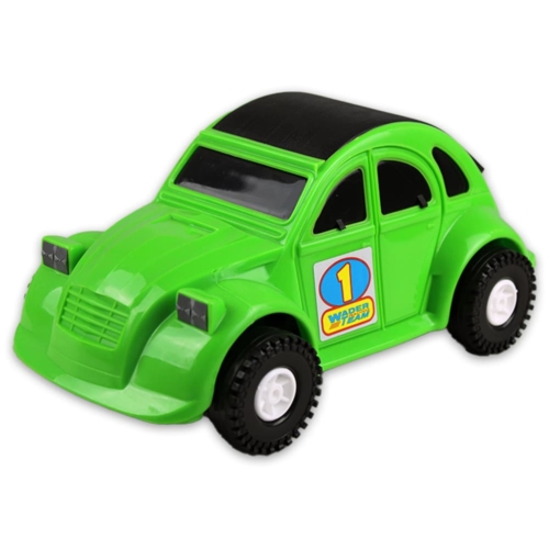 Kisautó Kacsa műanyag zöld Color Cars