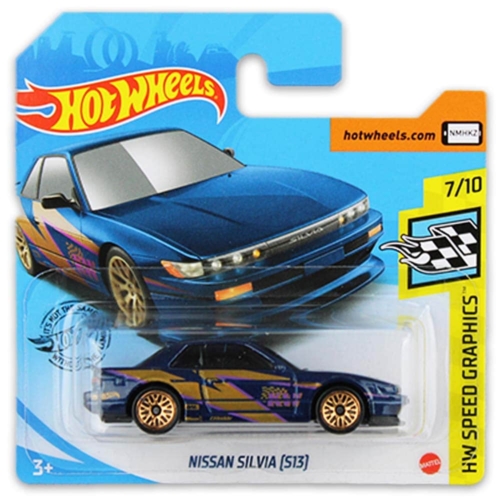 Mattel Hot Wheels fém kisautó Nissan Silvia (S13)