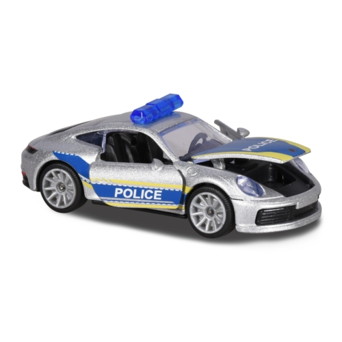 Majorette Porsche Deluxe Porsche 911 Carrera S Police fém kisautó