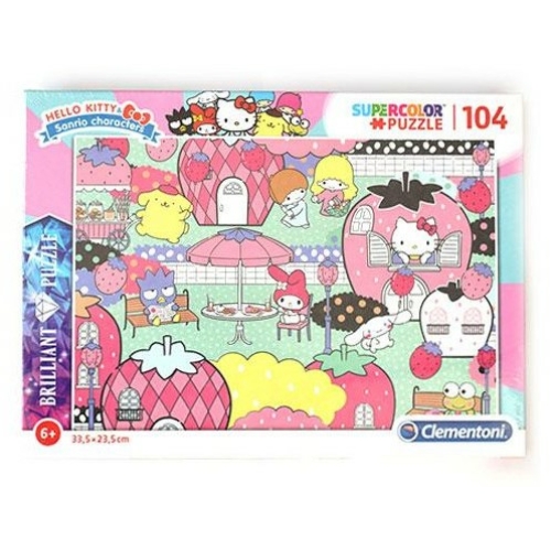 Puzzle Hello Kitty csillogó 104 db-os Clementoni