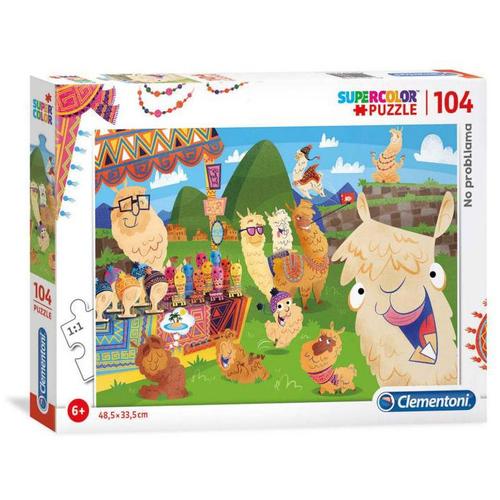Puzzle No ProbLlama 104 db-os Clementoni