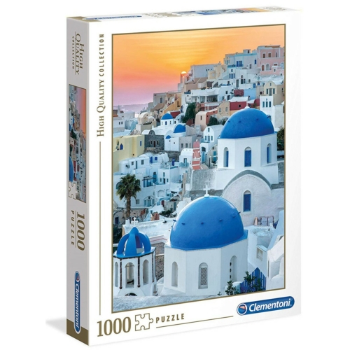 Puzzle Santorini 1000 db-os Clementoni