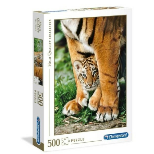 Puzzle bengáli tigris kölyök 500 db-os Clementoni