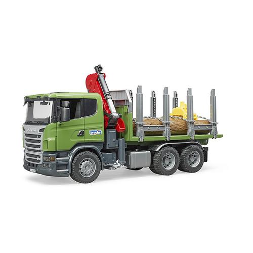 Bruder Scania R-szériás rönkszállító teherautó (03524) 1:16