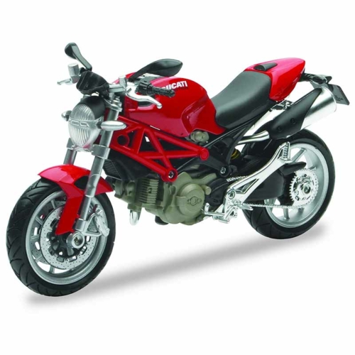 Ducati Monster 1100 fém motor piros 1:12 NewRay