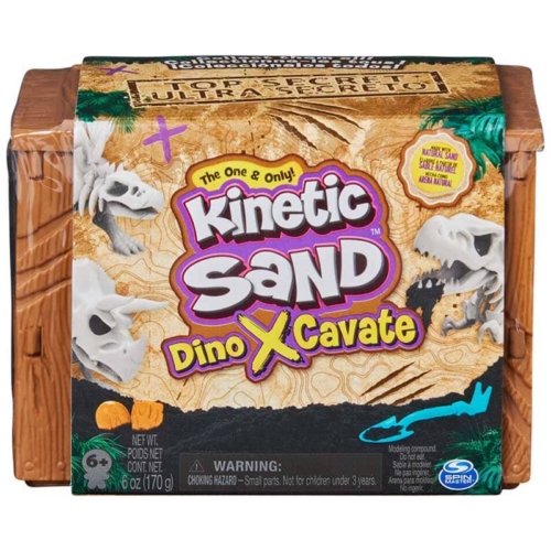 Kinetic Sand Dino X Cavate régész homokgyurma meglepetéssel