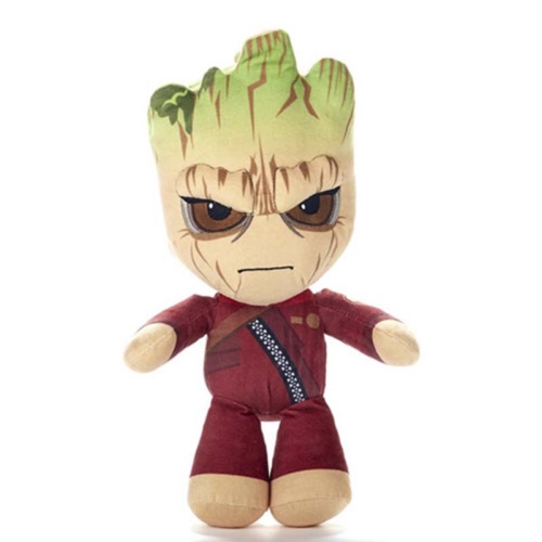 Baby Groot mérges plüss játékfigura 28 cm