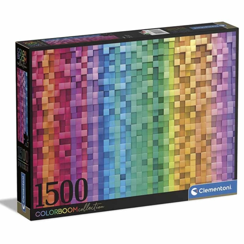 Puzzle Color Boom Szivárvány pixel 1500 db-os Clementoni (31689)