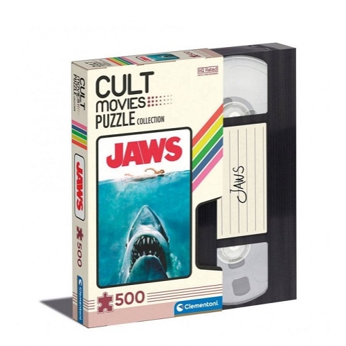Puzzle Cult Movies Jaws 500 db-os Clementoni (35111)