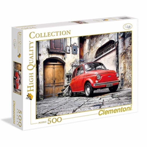 Puzzle Fiat 500, 500 db-os Clementoni