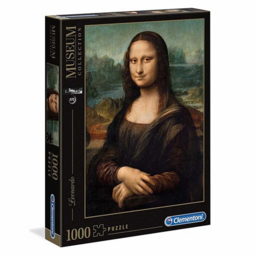 Puzzle Leonardo Da Vinci Mona Lisa 1000 db-os Clementoni