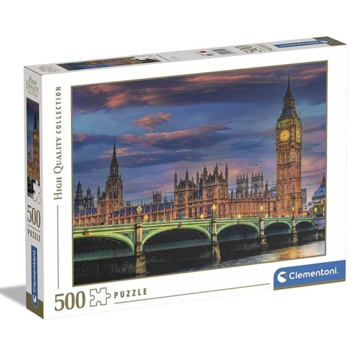 Puzzle London Parlament 500 db-os Clementoni (35112)