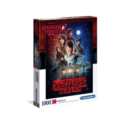 Puzzle Netflix Stranger Things 1000 db-os Clementoni (39542)