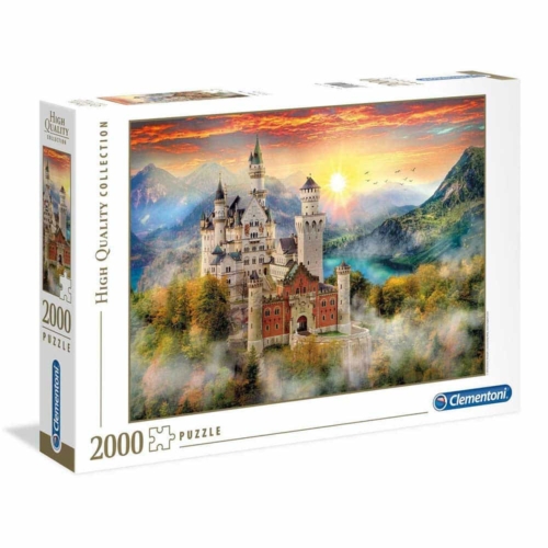 Puzzle Neuschwanstein kastély 2000 db-os Clementoni