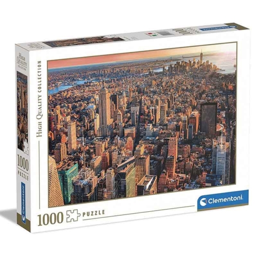 Puzzle New York-i naplemente 1000 db-os Clementoni (39646)