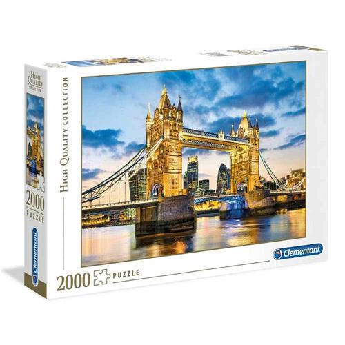 Puzzle Tower Birdge 2000 db-os Clementoni