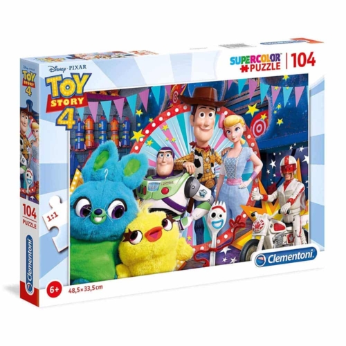 Puzzle Toy Story 4 karakterek 104 db-os Clementoni