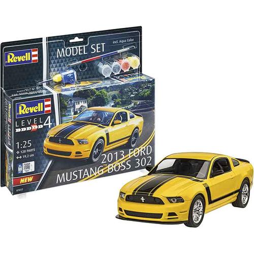 Revell 2013 Ford Mustang Boss 302 makett autó készlet festékkel és kiegészítőkkel 1:25 (07652)