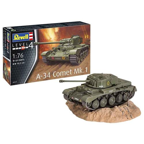 Revell A-34 Comet Mk. 1 1:76 makett harckocsi (03317)