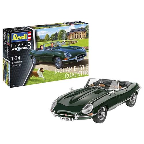 Revell Jaguar E-type Roadster 1-24 makett autó (07687) 