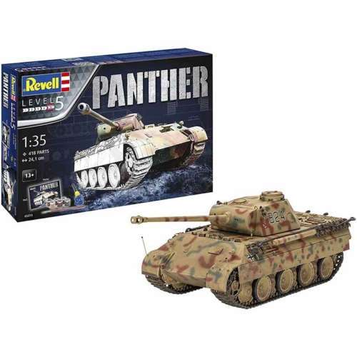 Revell Panther 1:35 makett harckocsi készlet festékkel, poszterrel és kiegészítőkkel (03273)
