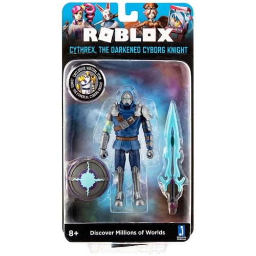 Roblox Cythrex, the Darkened Cyborg Knight játékfigura kiegészítőkkel 10 cm