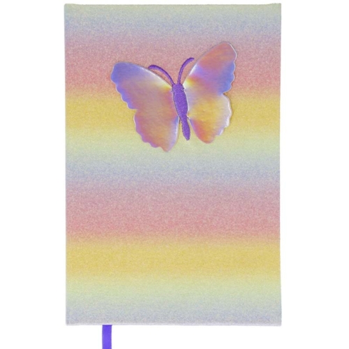 Starpak szivárvány pillangó A5 jegyzetfüzet vonalas