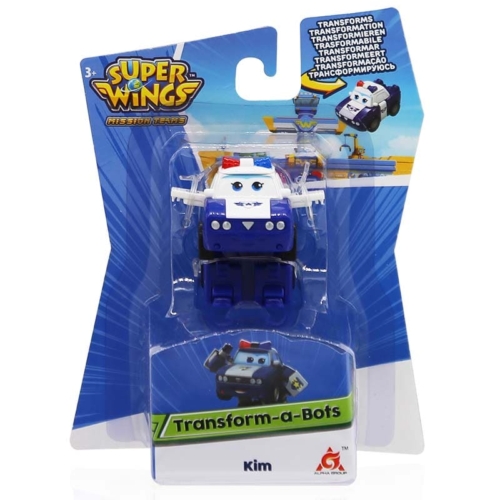 Super Wings Átalakuló rendőrautó, Kim (kicsi)