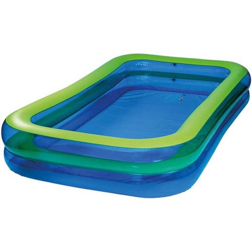 Wehncke Jumbo Felfújható családi medence kék 305 x 183 x 50 cm