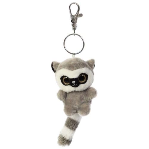Yoohoo Lemmee lemur plüss kulcstartó figura 9 cm