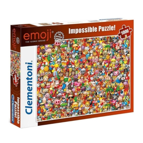 Puzzle Impossible Emoji 1000 db-os Clementoni (39388)