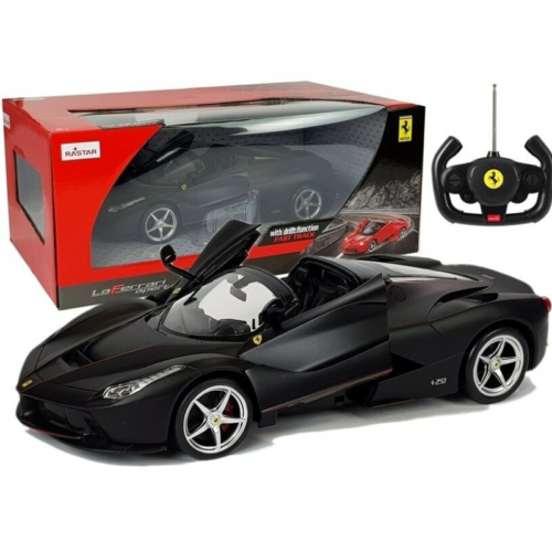 Rastars La Ferrari aperta távirányítós autó fekete 34 cm